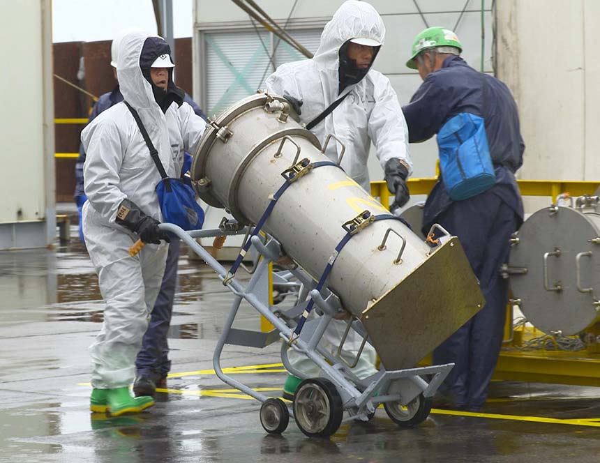 JAPON - Armes chimiques sous la mer